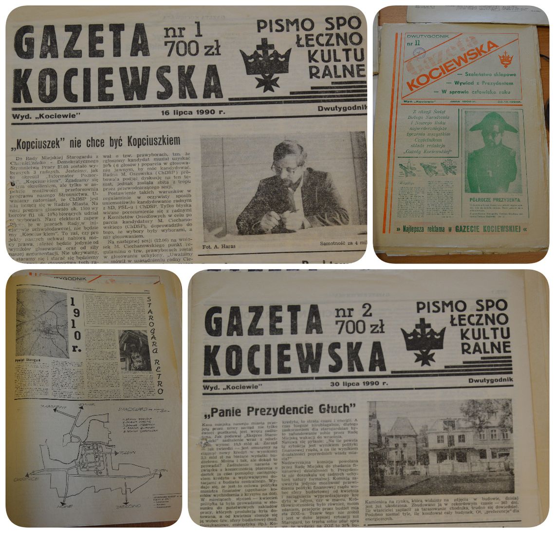 Pierwszy numer Gazety Kociewskiej ukazał się w lipcu 1990 roku! Świętujemy 35-lecie istnienia!