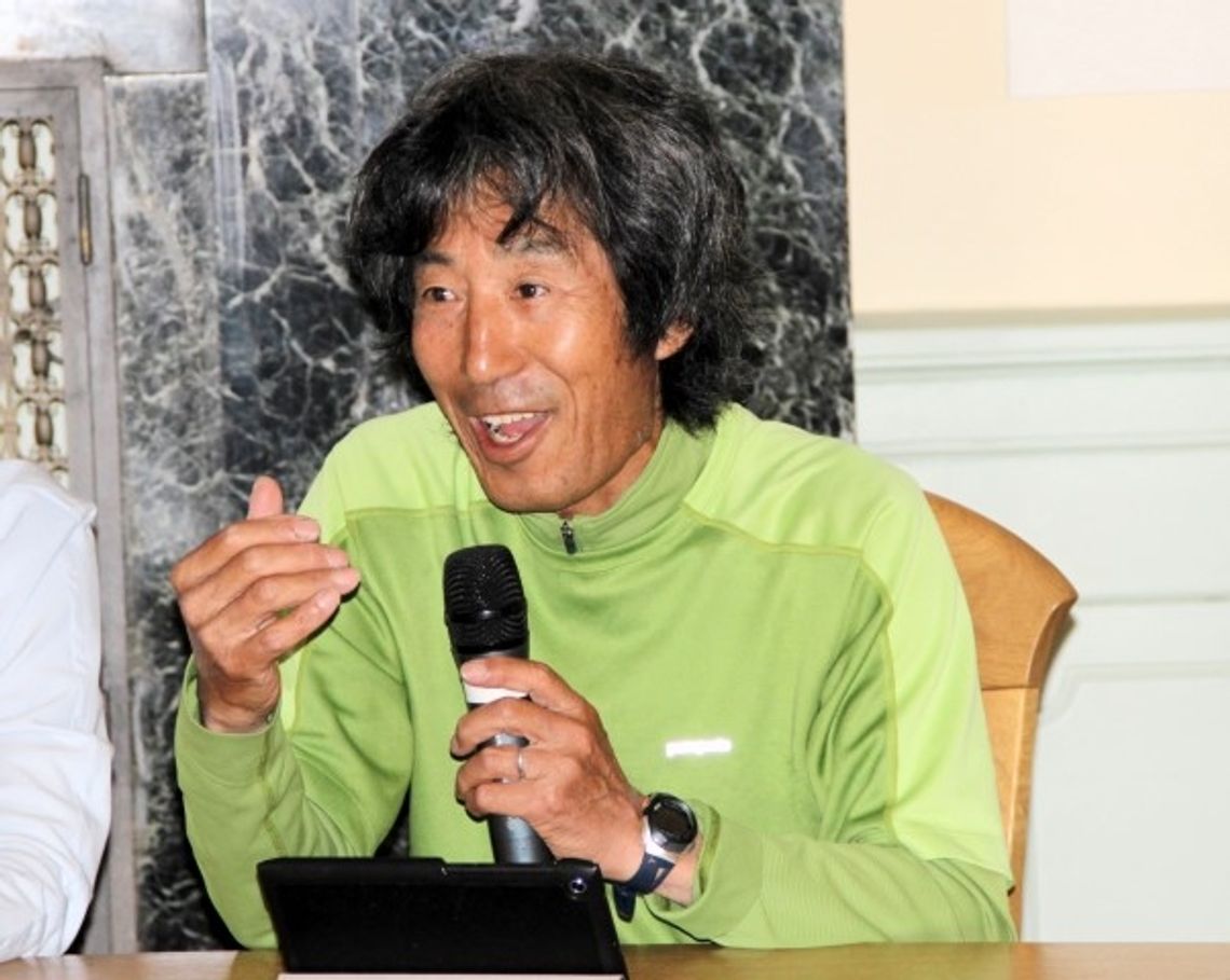 Pieszo przez Europę – 70-latek dotarł do Kwidzyna Pieszo przez Europę – 70-latek dotarł do Kwidzyna