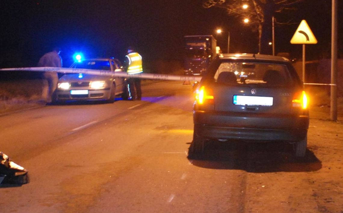 Pieszy śmiertelnie potrącony w Udorpiu - przechodził na skos