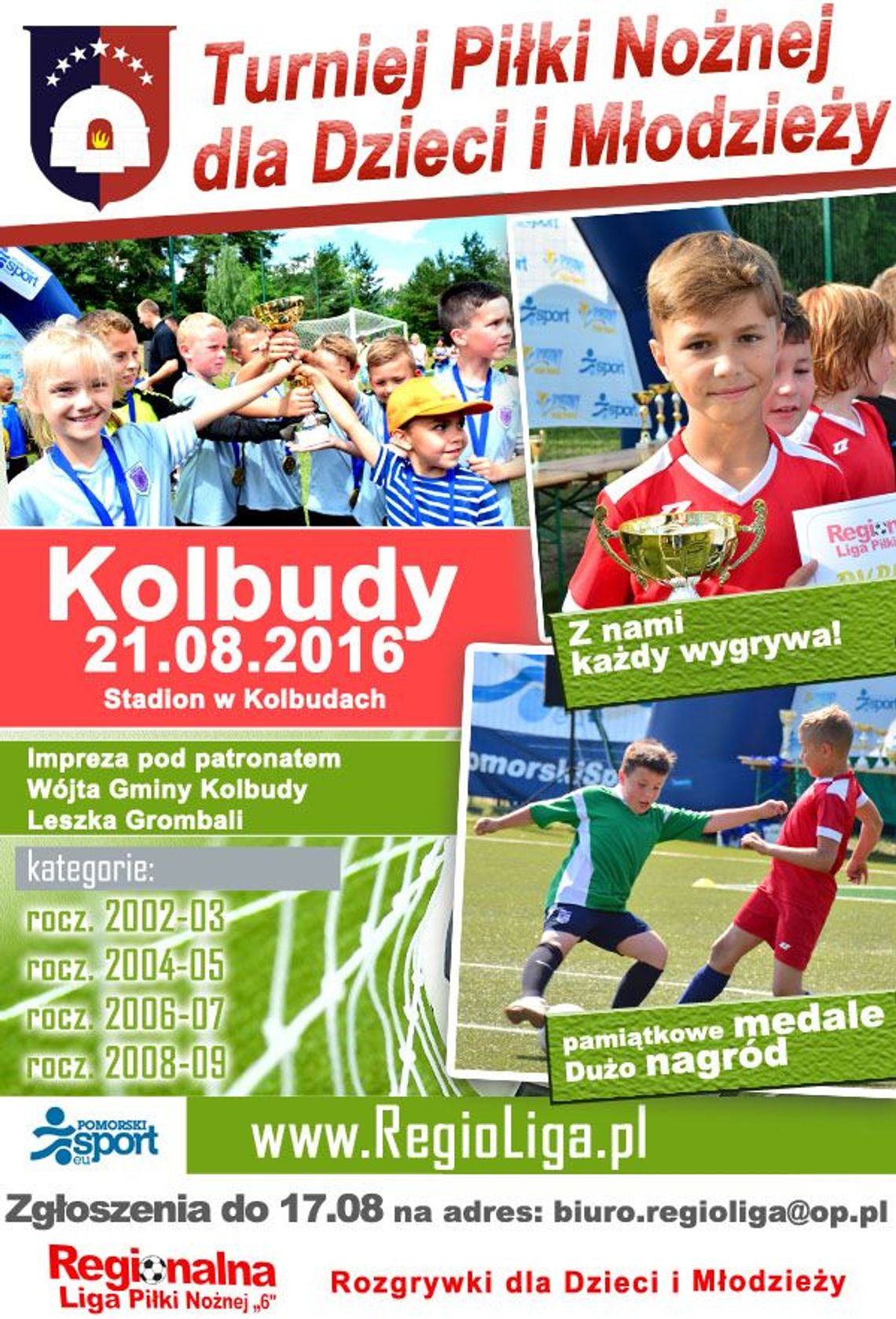 Piłkarski turniej dla dzieci i młodzieży Piłkarski turniej dla dzieci i młodzieży