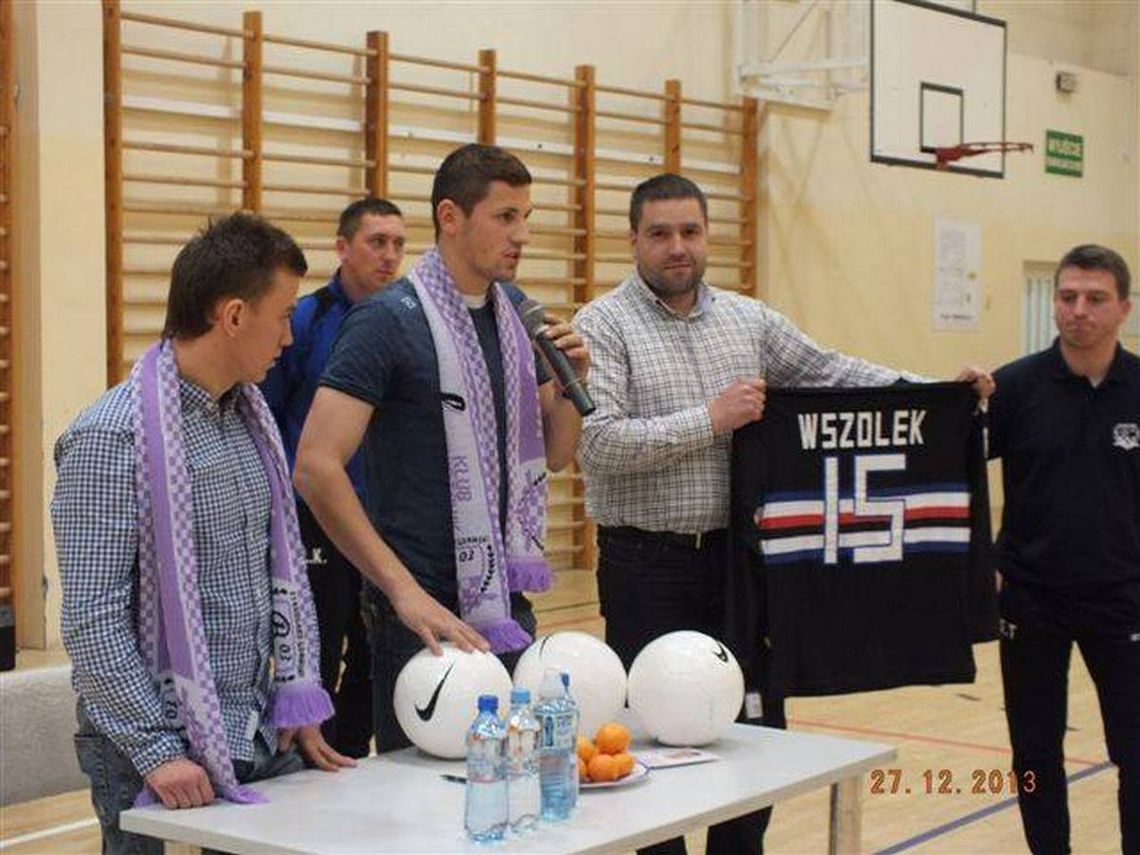 Piłkarz Sampdorii w Starogardzie Piłkarz Sampdorii w Starogardzie