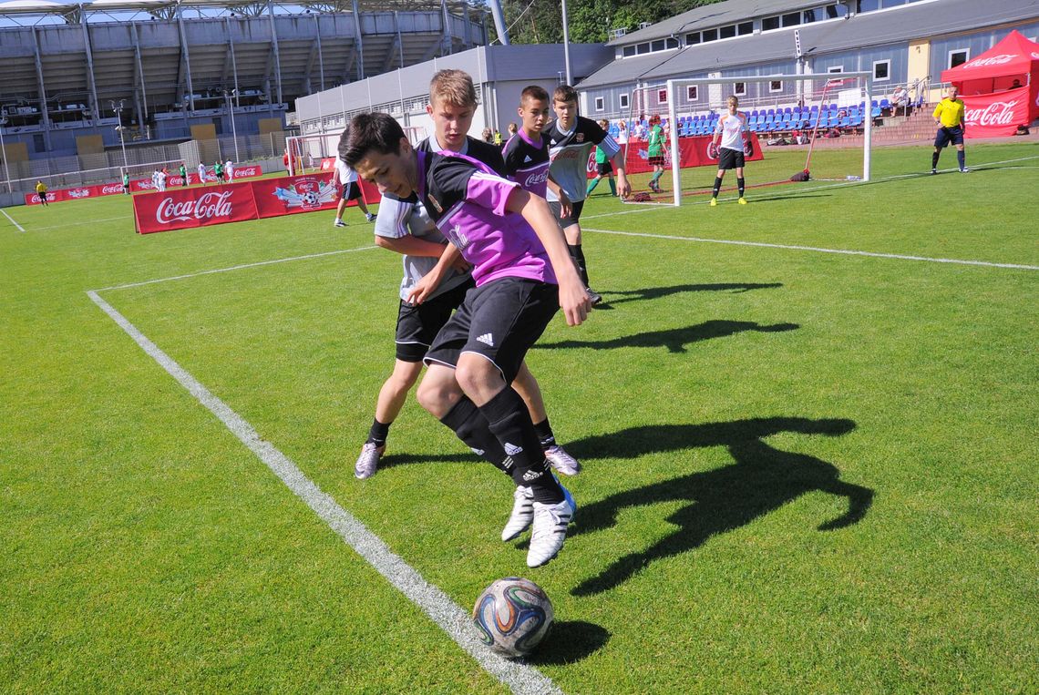 Piłkarze z Gniewu na podium w pomorskim finale Coca-Cola Cup 2014