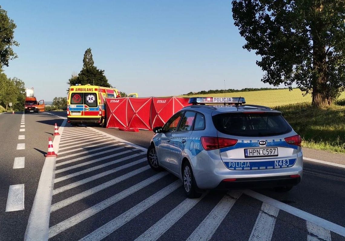 PILNE: Tragiczny wypadek na DK 91! Droga całkowicie zablokowana