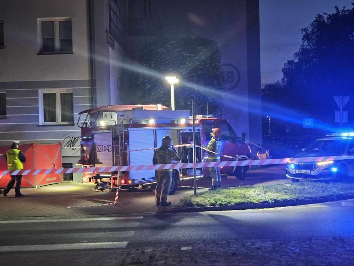 PILNE: Tragiczny wypadek na ulicy Gdańskiej w Starogardzie! Nie żyje motocyklista