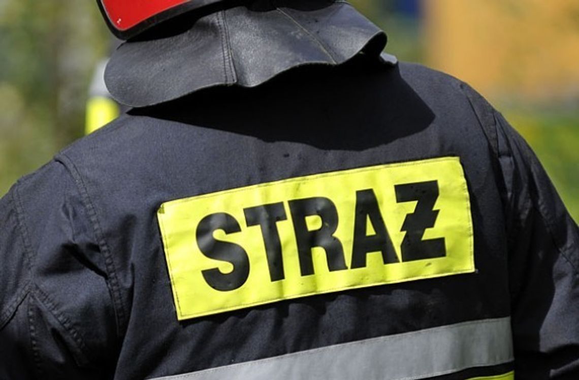 Płonął dom przy ul. Drzymały Płonął dom przy ul. Drzymały