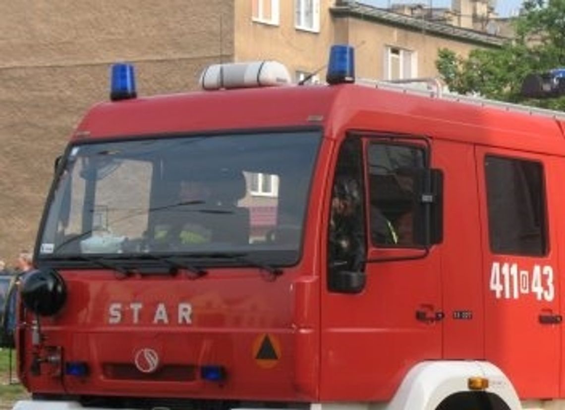 Płonął dom w Grabowie Płonął dom w Grabowie