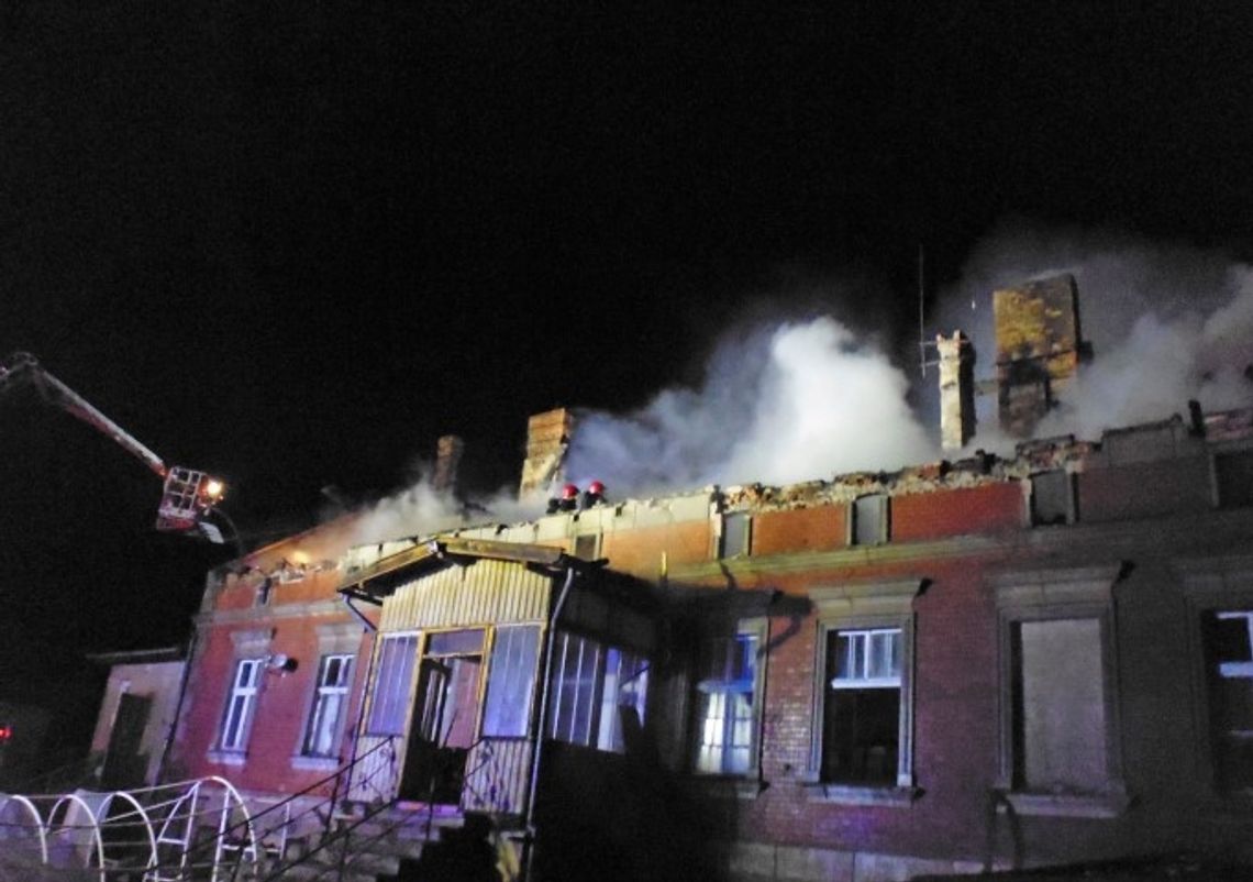 Płonął dom w Szałwinku Płonął dom w Szałwinku