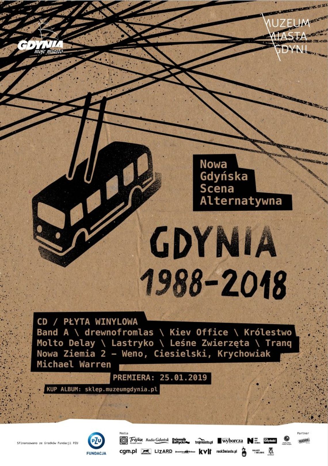 Płyta Gdynia 1988-2018 - Premiera i koncert w Muzeum Miasta Gdyni