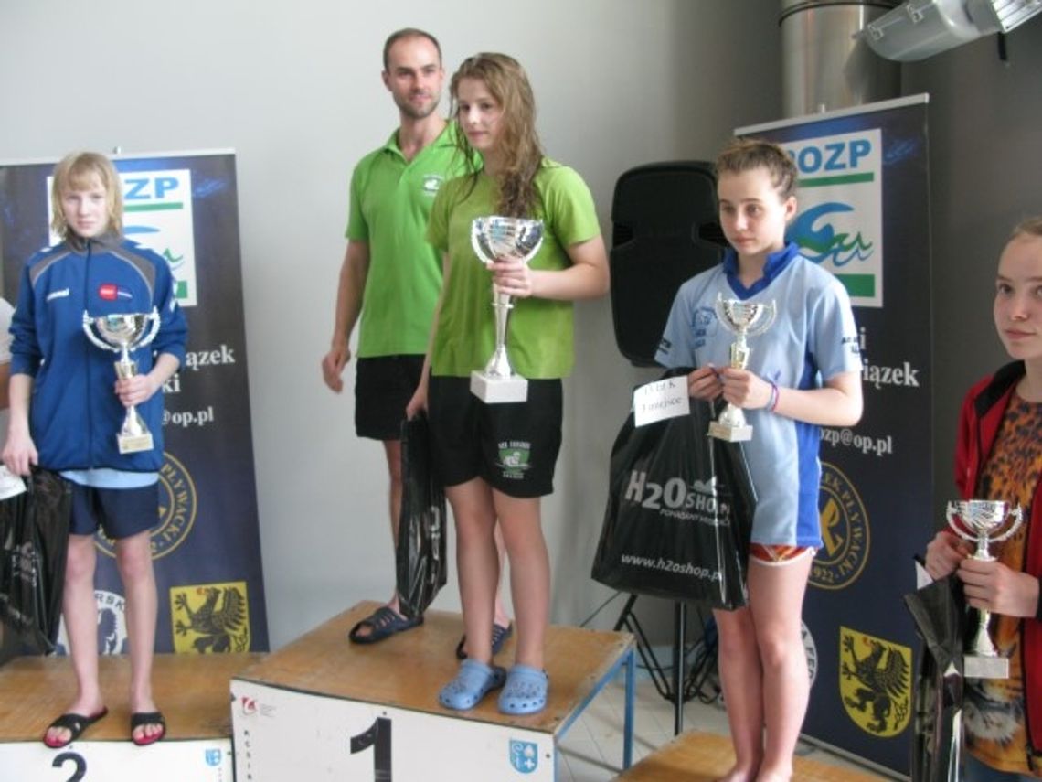 Pływacy MAL WOPR w regionalnej czołówce Pływacy MAL WOPR w regionalnej czołówce