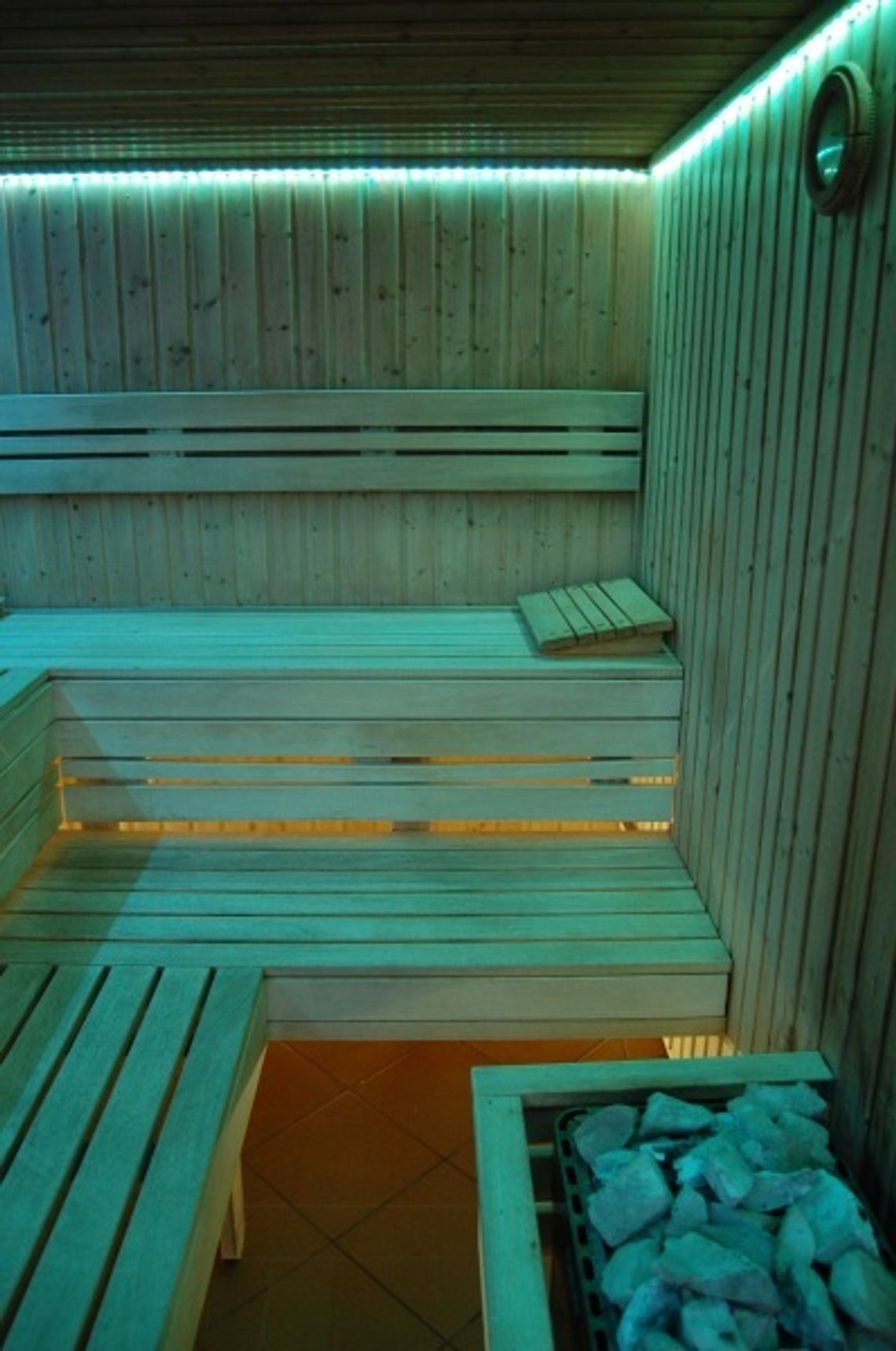 Po pożarze sauna znów działa Po pożarze sauna znów działa