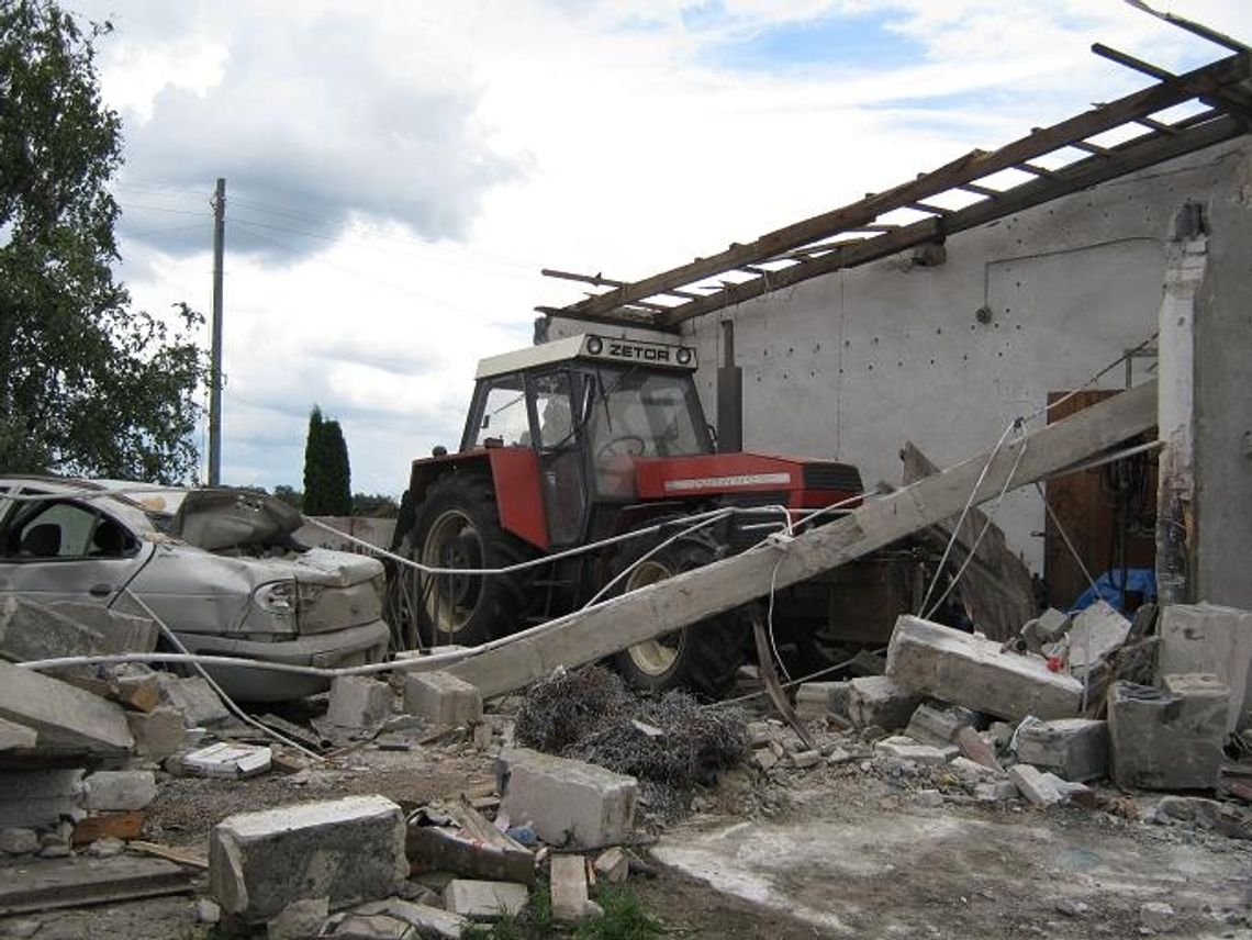 Po trąbie powietrzenej. Ponad pół miliona złotych dla gminy Osiek