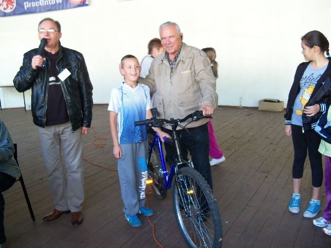 Pobiegł i... odjechał rowerem Pobiegł i... odjechał rowerem