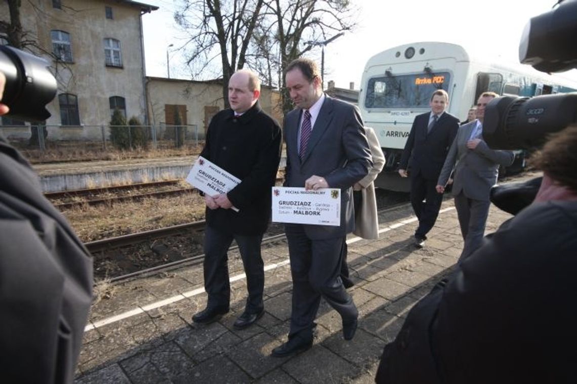 Pociąg, który połączył dwa województwa