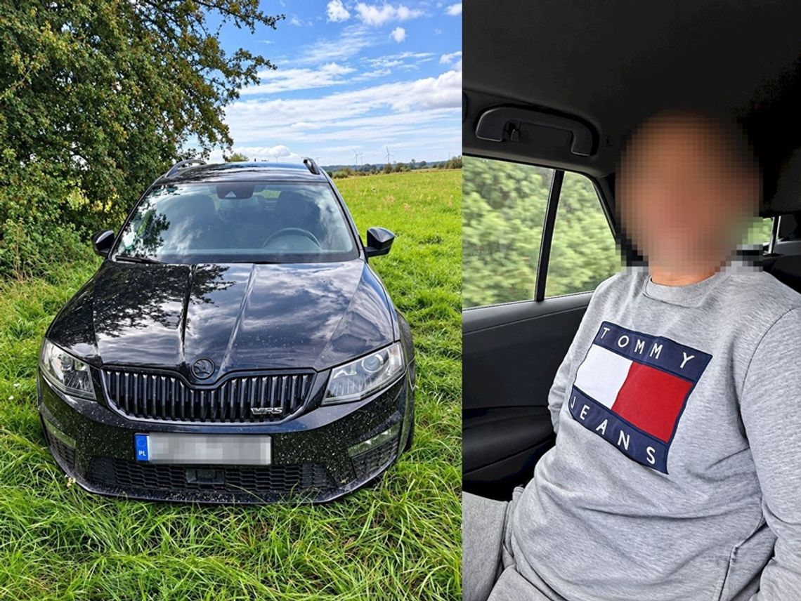 Podejrzany o kradzież skody zatrzymany. Znaleziono przy nim narkotyki Podejrzany o kradzież skody zatrzymany. Znaleziono przy nim narkotyki
