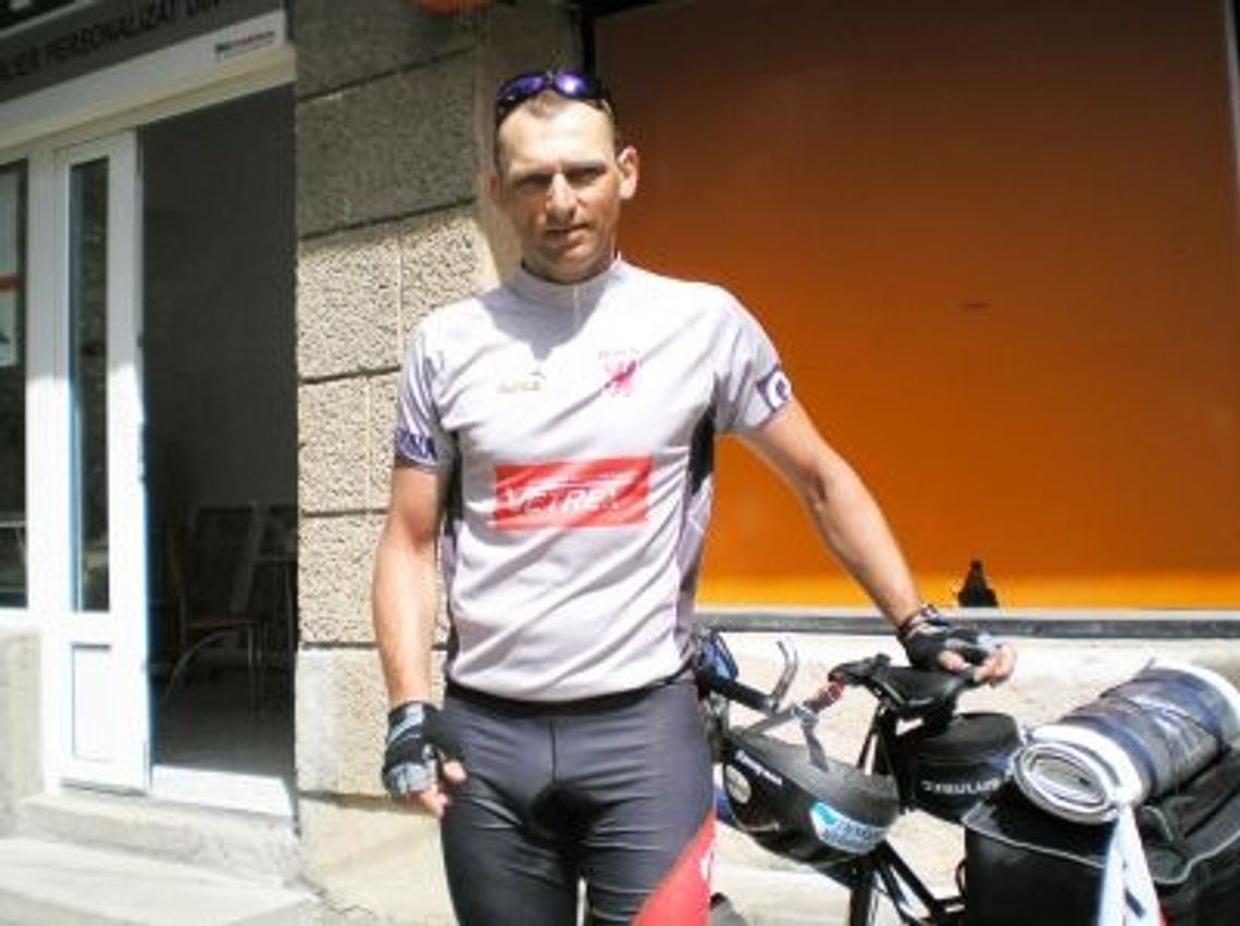 Podróż do Izraela - Szlagowski ma już za sobą ponad 2000 km Podróż do Izraela - Szlagowski ma już za sobą ponad 2000 km