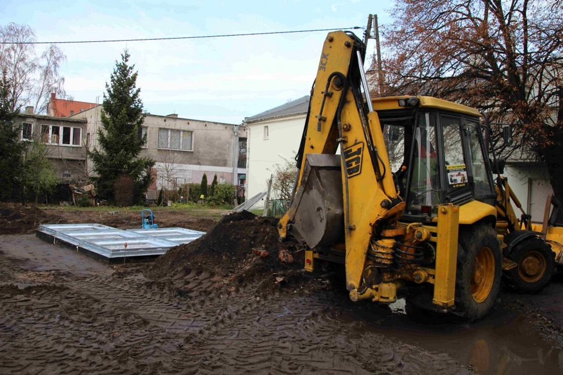 Podziemny punkt gromadzenia odpadów na finiszu Podziemny punkt gromadzenia odpadów na finiszu