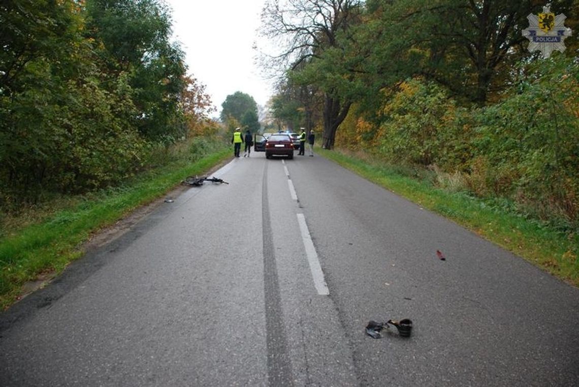 Policja poszukuje świadków śmiertelnego potrącenia rowerzysty