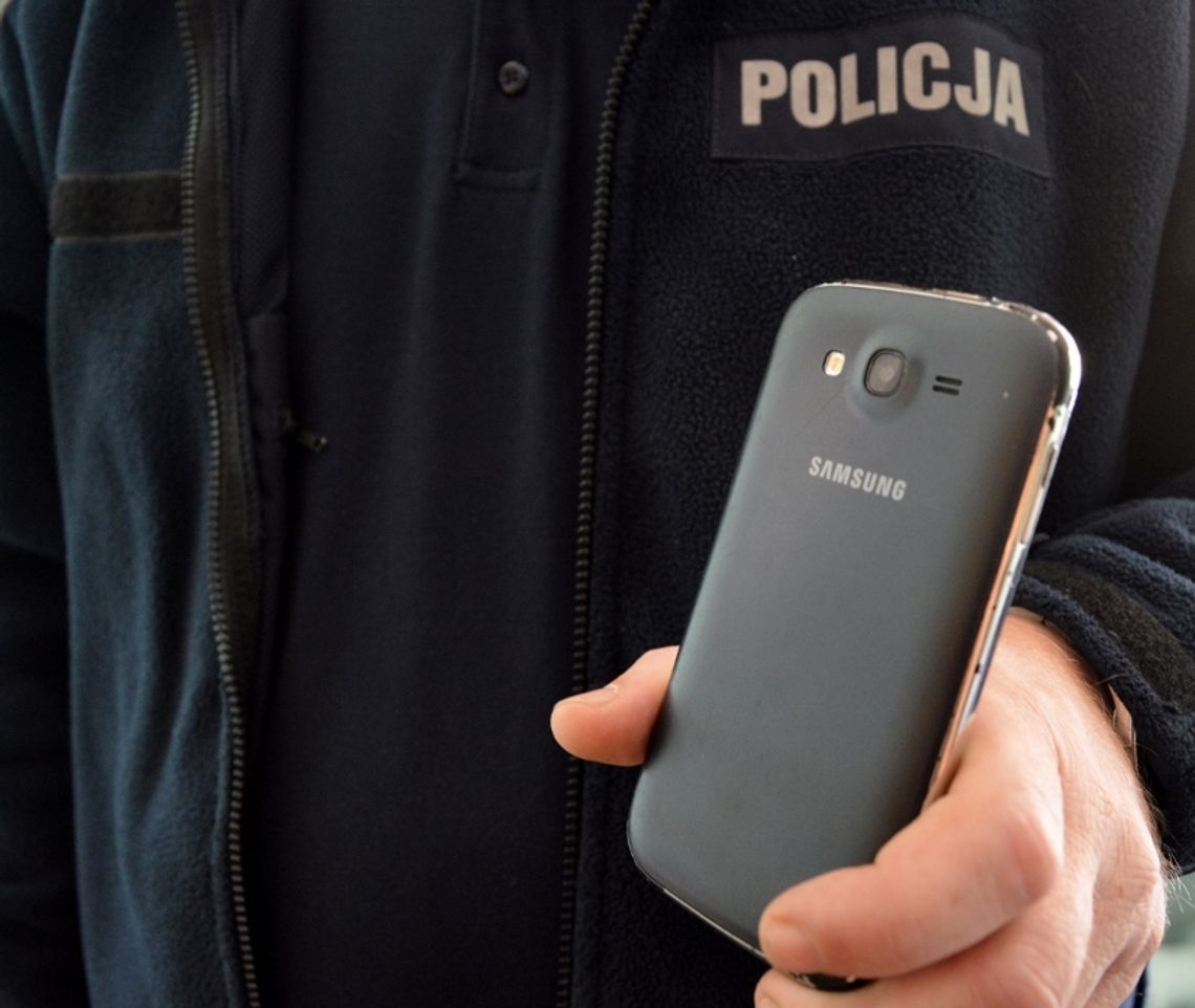 Policja szuka właściciela tego telefonu