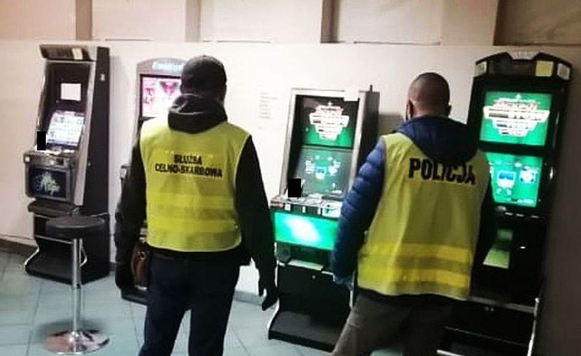 Policja zabezpieczyła kolejne nielegalne automaty do gier hazardowych