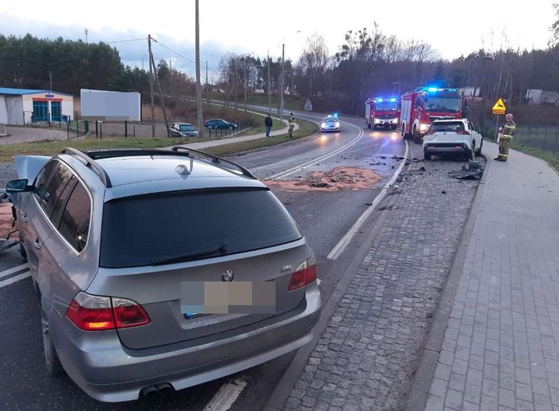 Policja zatrzymała pijanych kierowców. Poważny wypadek w Brachlewie (pow. kwidzyński), ranni trafili do szpitala