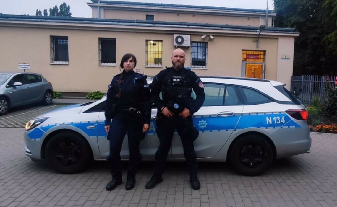 Policjanci w ostatniej chwili uratowali mężczyznę, który się pociął