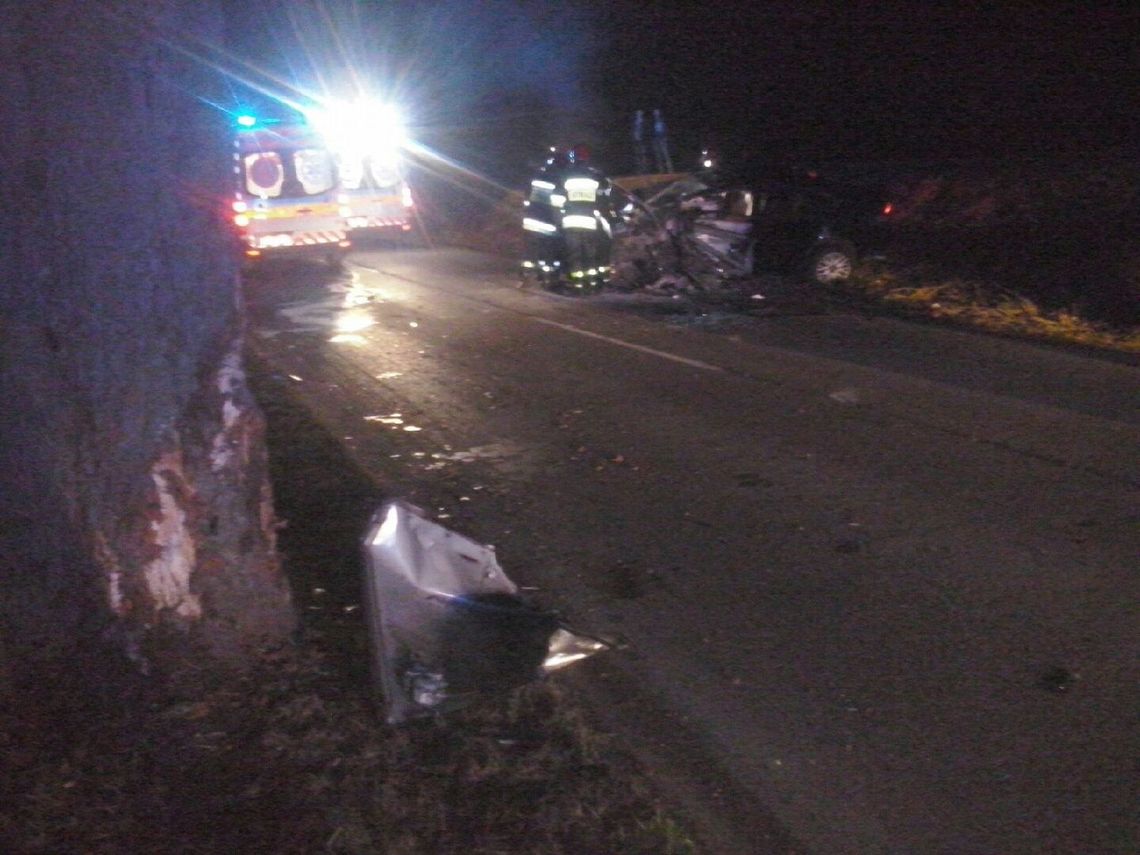 Policjanci wyjaśniają okoliczności wypadku w Bałdowie