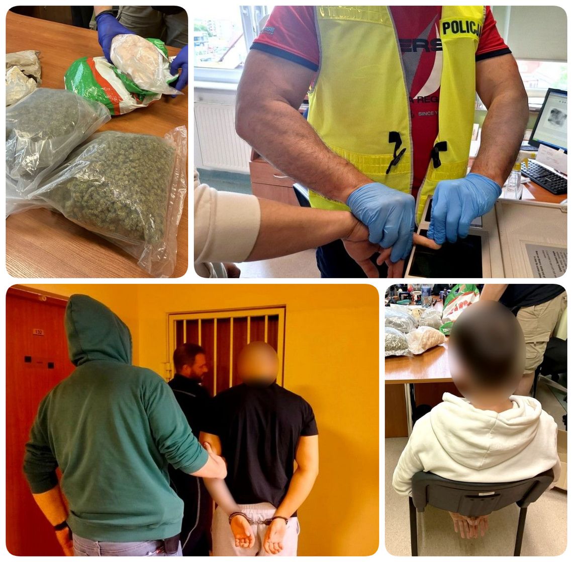 Policjanci zabezpieczyli ponad 6 kg narkotyków w powiecie starogardzkim. Zatrzymano 17-latka i jego 24-letniego kompana