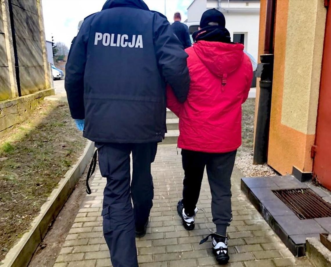 Policjanci zatrzymali poszukiwanego Europejskim Nakazem Aresztowania. W torbie przewoził narkotyki
