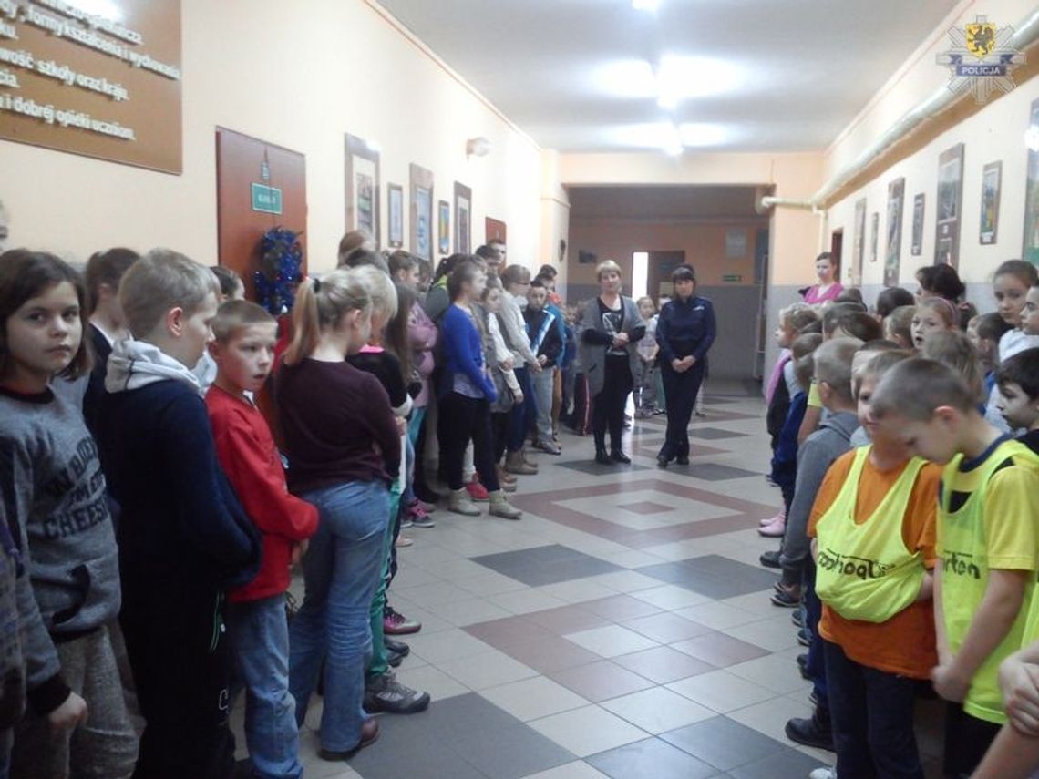 Policjantki w szkole