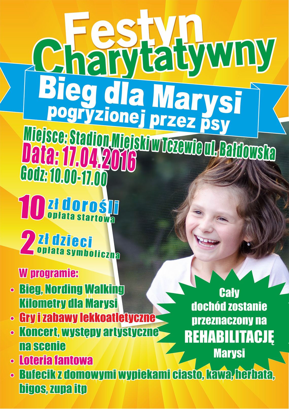 Pomóżmy 9-letniej Marysi, pogryzionej przez psy w Rokitkach!