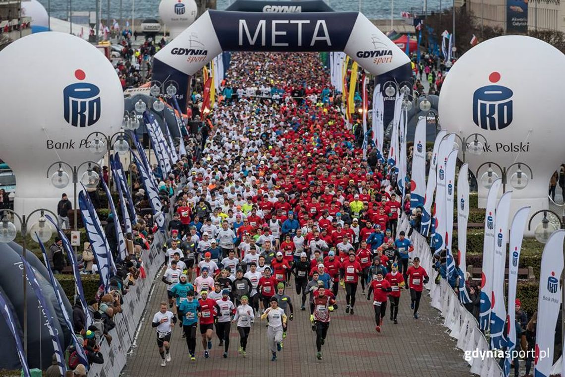 Ponad 7 tysięcy uczestników Biegu Niepodległości z PKO Bankiem Polskim w Gdyni