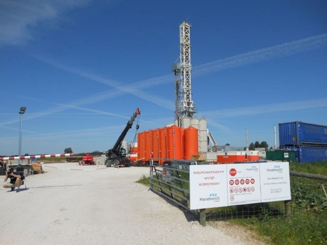 Poplon zamiast wiertni gazu Poplon zamiast wiertni gazu