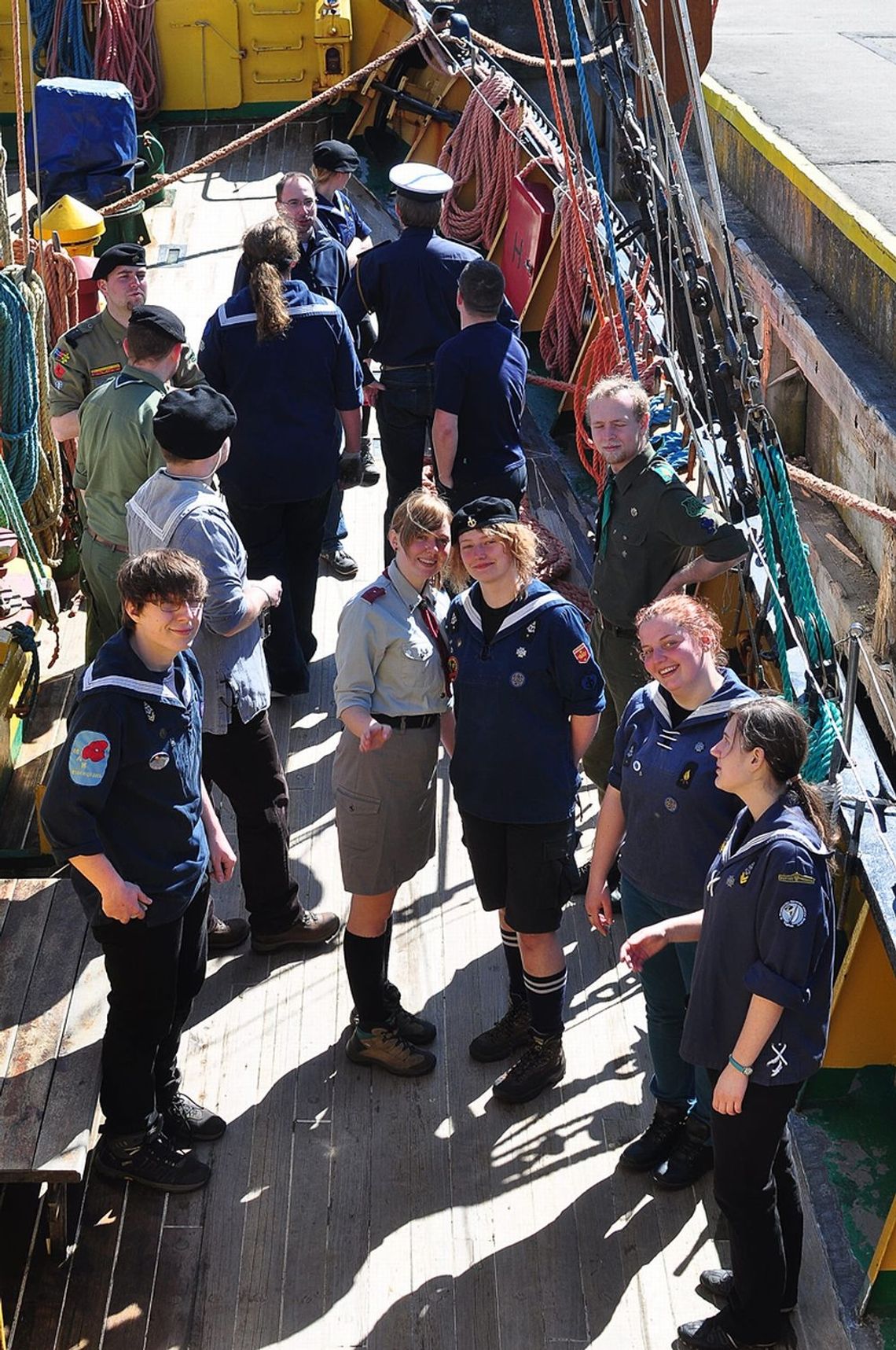 Popłynęli „Zawiszą Czarnym” Popłynęli „Zawiszą Czarnym”