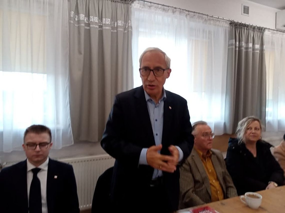 Poseł Kazimierz Smoliński spotkał się z mieszkańcami Bobowa