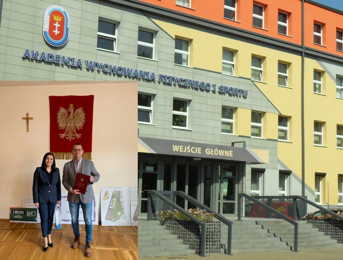 Poseł Magdalena Sroka z wizytą na macierzystej uczelni Akademi Wychowania Fizycznego i Sportu w Gdańsku 