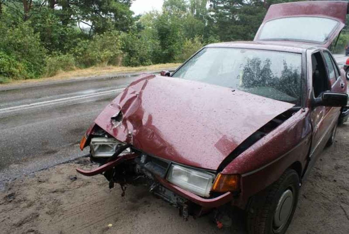 Poślizgiem w barierkę nad jeziorem Poślizgiem w barierkę nad jeziorem