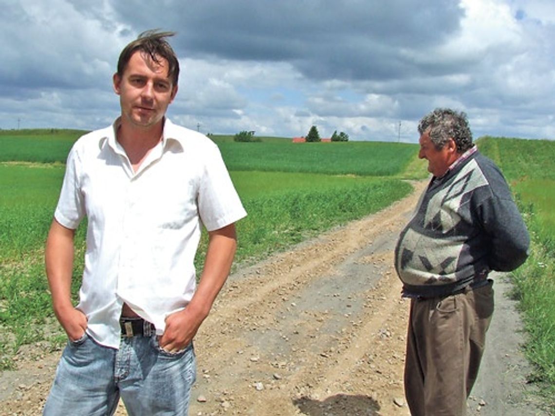 Poszło o pole, które okazało się być drogą Poszło o pole, które okazało się być drogą