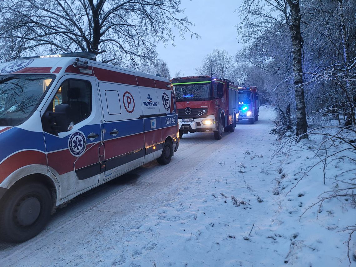 Poszukiwania kajakarzy na odcinku Wdy. W działania zaangażowano policję, straż pożarną i służbę leśną