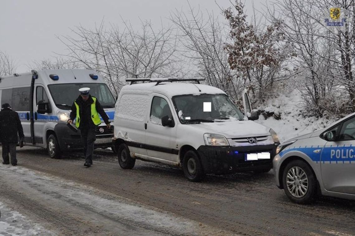 Potrącenie pieszego na ulicy Cichej Potrącenie pieszego na ulicy Cichej