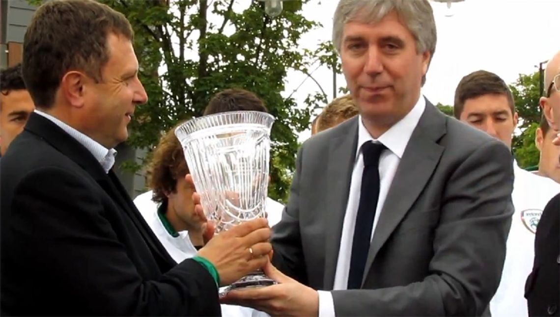 Powitanie reprezentacji Irlandii w Sopocie Powitanie reprezentacji Irlandii w Sopocie