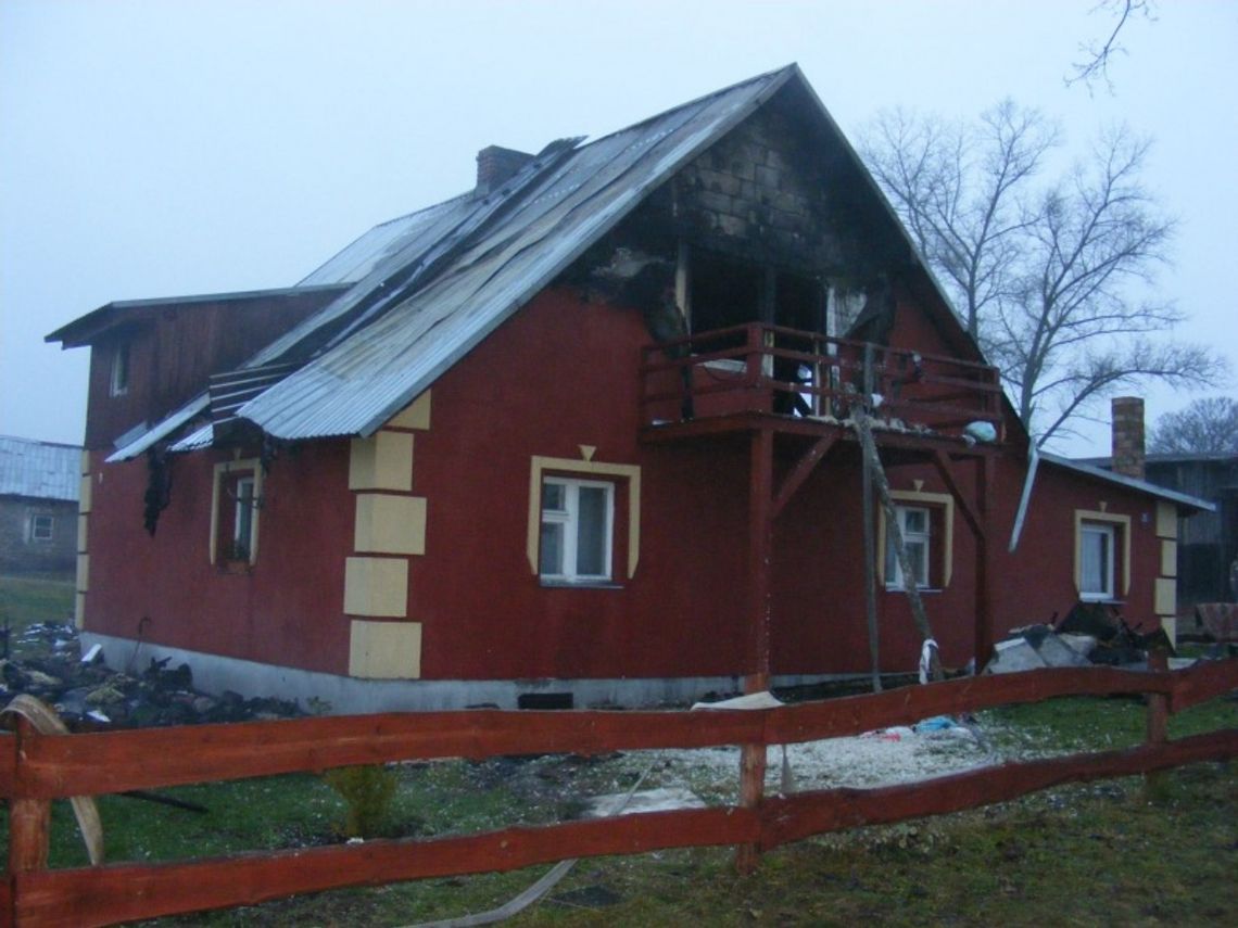 POŻAR. Dwie osoby zginęły