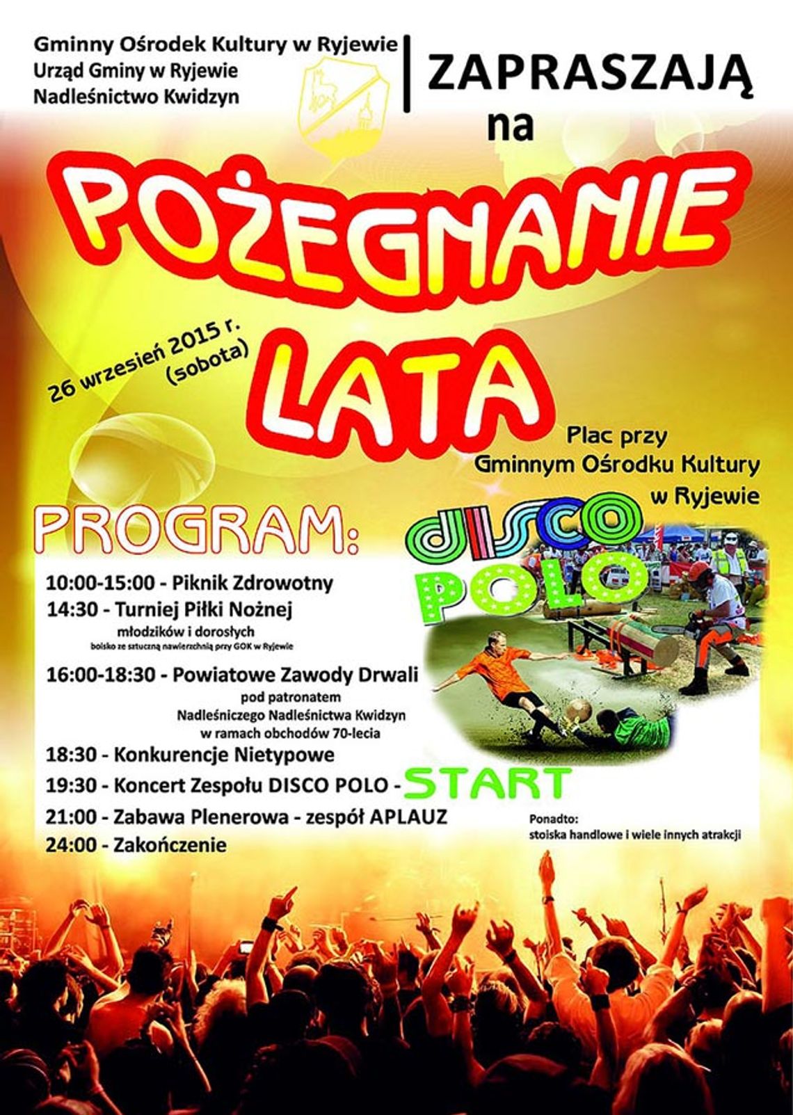 Pożegnanie lata Pożegnanie lata