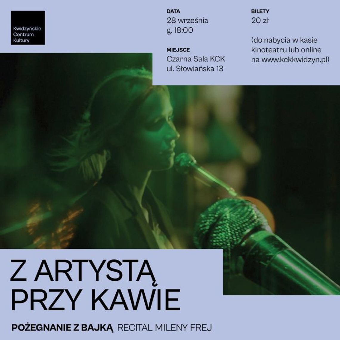 Pożegnanie z bajką – recital Mileny Frej