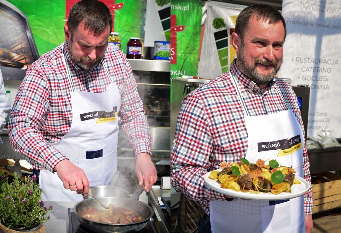 Prezydenckie gotowanie w Gdańsku. Wątróbka smakowała wybornie Prezydenckie gotowanie w Gdańsku. Wątróbka smakowała wybornie