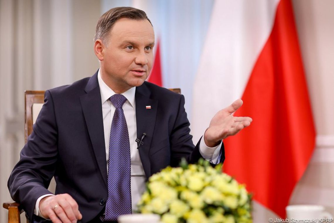 Prezydent Andrzej Duda wydał oświadczenie w sprawie nielegalnego przejęcia mediów publicznych