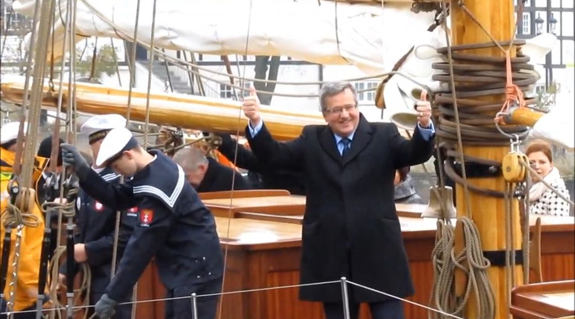 Prezydent Komorowski w Gdańsku. Prezydent Komorowski w Gdańsku.