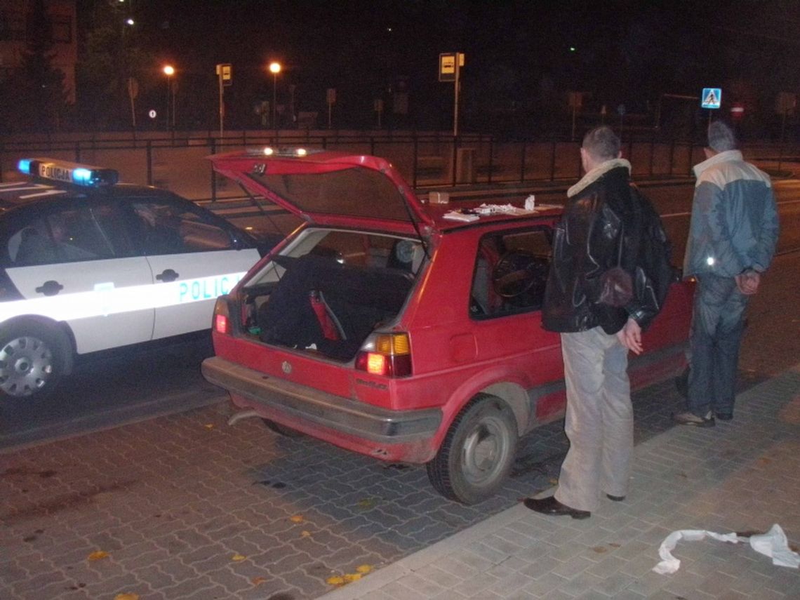 Próbował przejechać policjanta