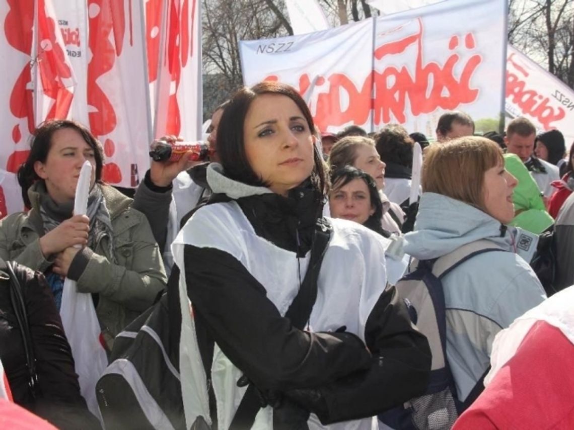 Protest "Solidarności" w prokuraturze Protest "Solidarności" w prokuraturze