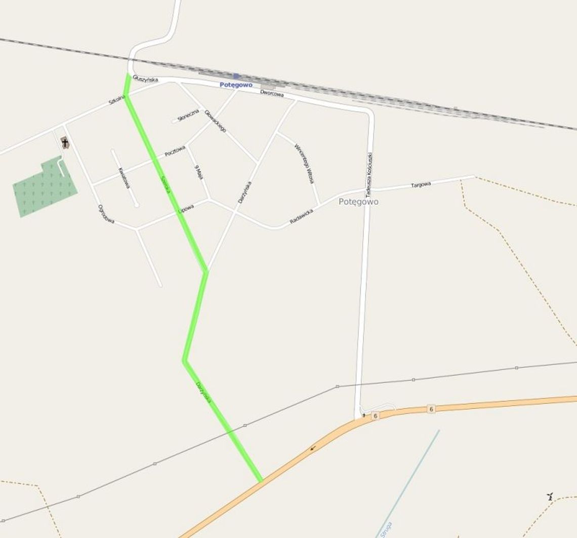 Przebudowa ul. Szerokiej - koncepcja nowego połączenia z DK6