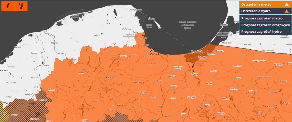 Przed nami gwałtowne załamanie pogody. IMGW ostrzega przed silnymi burzami Przed nami gwałtowne załamanie pogody. IMGW ostrzega przed silnymi burzami